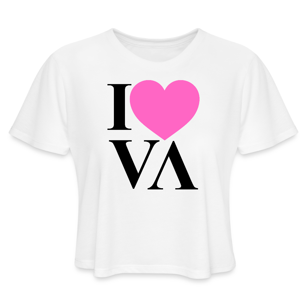 I ❤️ fiveALIVE - Bay is my Bias Baby Tee - white