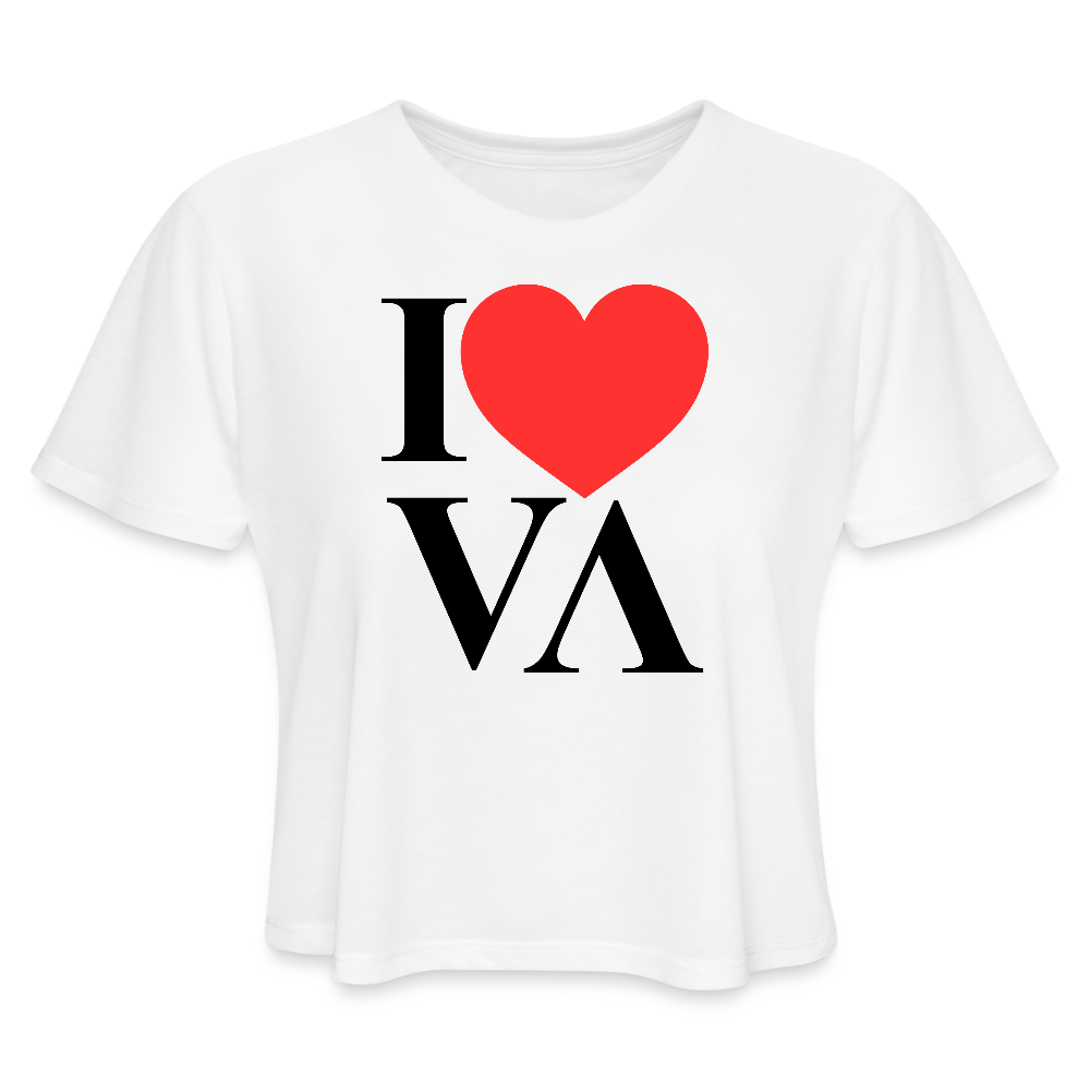 I ❤️ fiveALIVE - Bay is my Bias Baby Tee - white