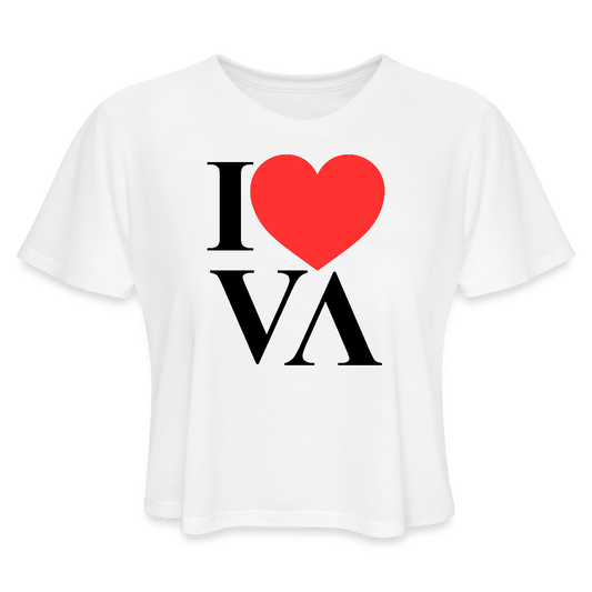 I ❤️ fiveALIVE - Bay is my Bias Baby Tee - white