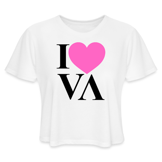 I ❤️ fiveALIVE - Bay is my Bias Baby Tee - white
